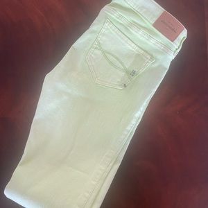 New Abercrombie Lime Green Jeans
